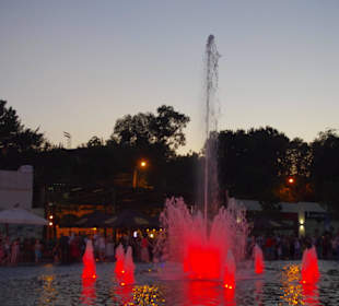 Аркадия, светомузыкальный фонтан