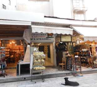 Shoppen und Essen in Altstadt Heraklion