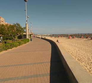 Promenade in Richtung Arenal