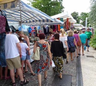 Rundgang über den Wochenmarkt von Bardolino