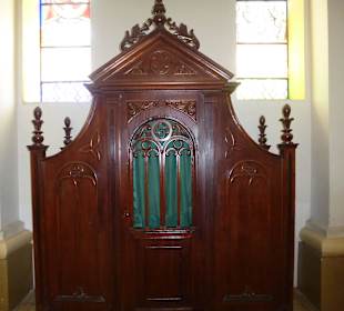 In der KIrche von Cotacachi