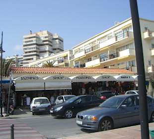 Geschäfte an der Promenade