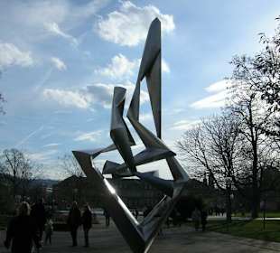 Arte moderna nel parco