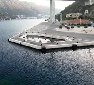 Der Hafen Dubrovnik Anlegestelle
