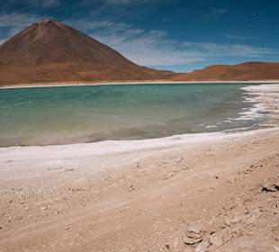Green lagune, Salar del Laguani-Bolivia