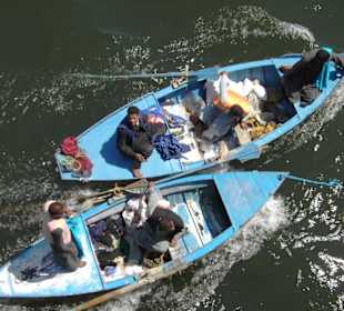 Die Schleuse von Esna