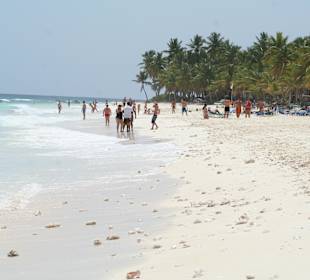 Insel Saona. Sehr schön.