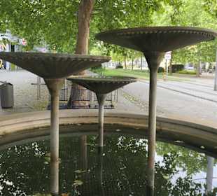 Der Kelchbrunnen im Norden vom Breiten Weg