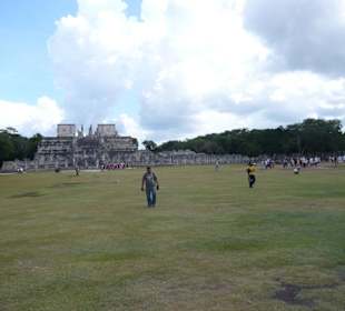 Die Ruinen von Chichen Itza