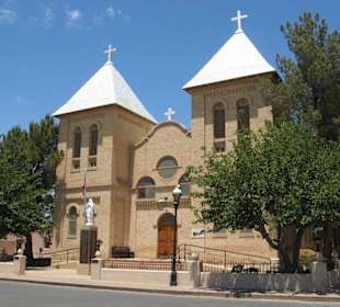 San Albino Church in Mesilla, New Mexico