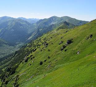 Wanderung auf dem Berg
