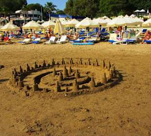 Vom Sunrise Richtung Side am Strand