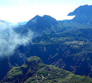 Blick in den Talkessel von Mafate