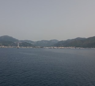 Die Einfahrt Richtung Marmaris Hafen