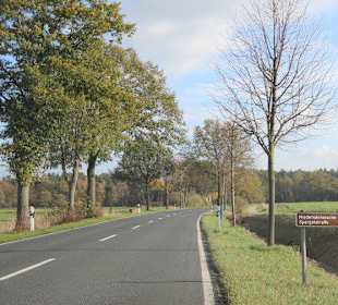 Kennzeichnung der Spargelstraße