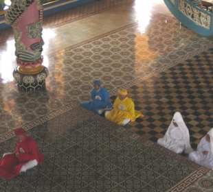 Während der Zeremonie