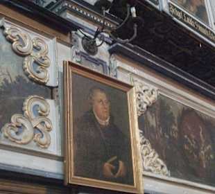 Kościół Pokoju - portret Lutra