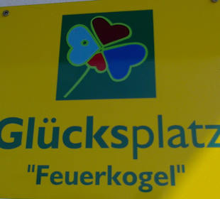 Beschilderung am Feuerkogel