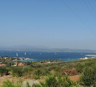 Rückblick vom Weg nach Teos- Bucht von Sigacik