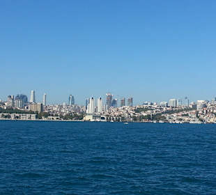 Blick auf Skyline von Istanbul