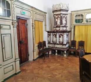 Im Ehrensaal des Merkantilmuseums