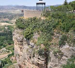Aussichtspunkt im Park "Alameda del Tajo"