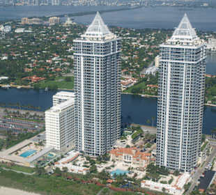 Dimond Twers aus der Luft