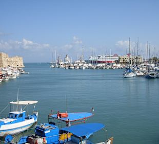 Am Hafen von Heraklion