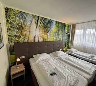 Standard Zimmer mit Zustellbett für 4 jähriges Kind. AHORN Panorama Hotel Oberhof