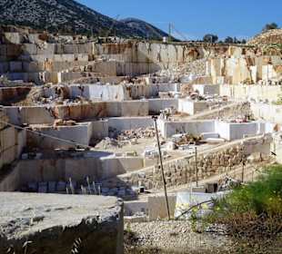 Impressionen aus den Marmorsteinbrüchen
