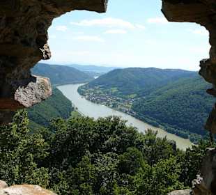 Tolle Aussicht mit Rahmen