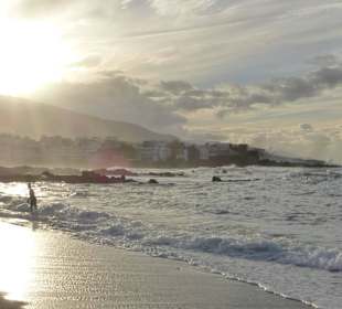 Am Abend an der Playa Jardin