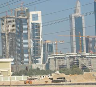 Baustellen in Dubai