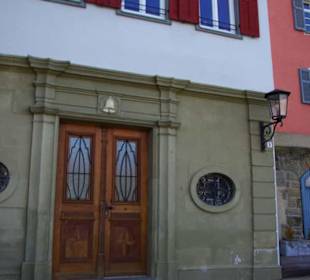 Hauseingänge der Häuser