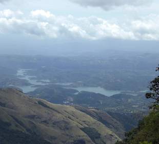 Blick vom World`s End nach Süden