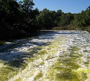 Wellenschlag des Schiffes