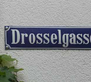 In der Drosselgasse in Rüdesheim