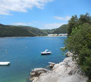 Blick von der Strandpromenade