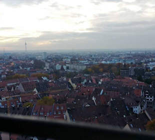Vom Sinwellturm aus: Blick Lorenzkirche