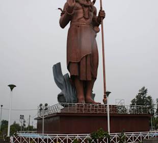 Statue Shiva in Grand Bassin 