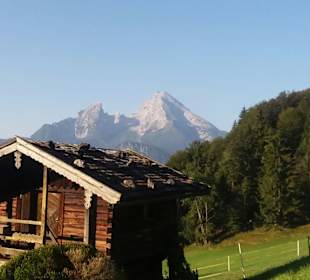Blick von der Kneifelspitze zum Watzmann