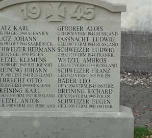 Kriegerdenkmal  Rohrdorf