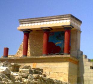 Teil vom Palast Knossos