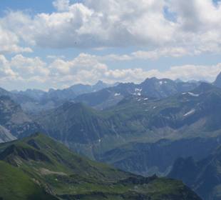 Berge so weit das Auge reicht