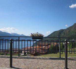 Blick von Stazzona zum See