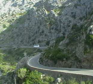 Durch die Serpentinen