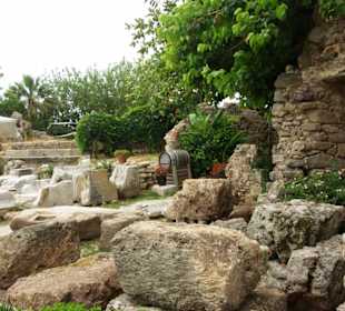 Restfelsen der Ruine