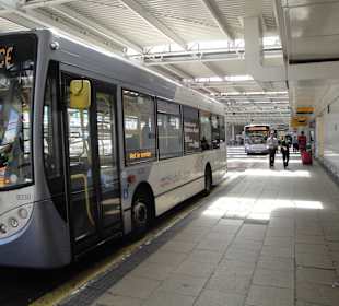 Airport Heathrow-przystanek autobusowy terminal 3.