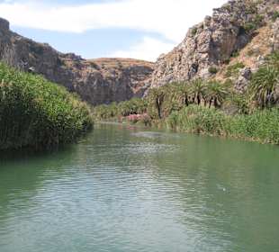 Schwimmbereich im Eingangsbereich zum Fluss