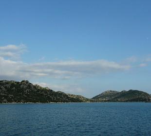 Versunkene Stadt Kekova